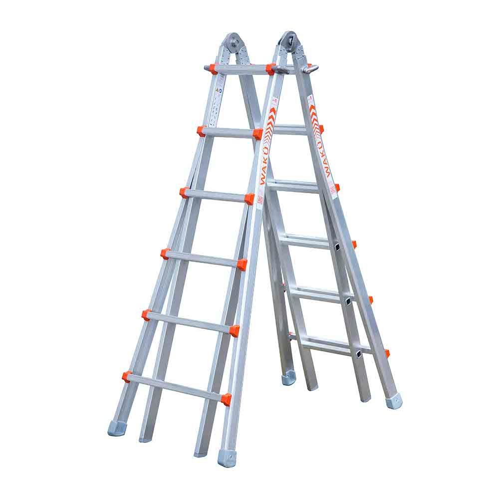 Folding Telescopic Ladder 6m Adjustable Ladder Hire Here Dublin